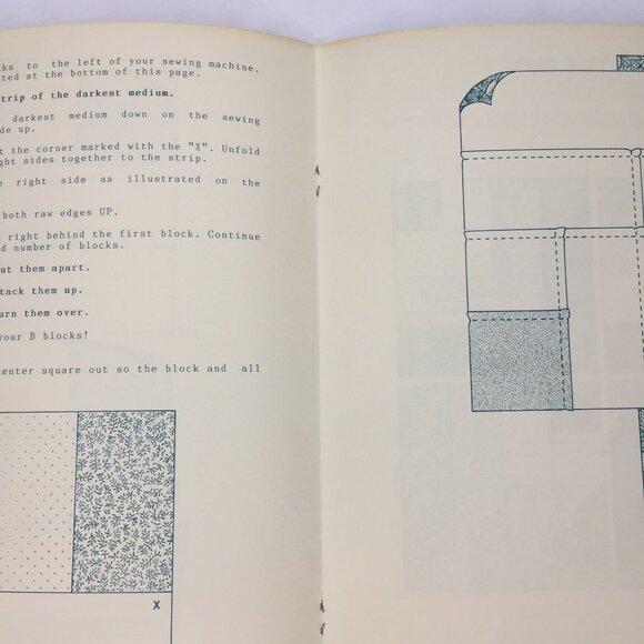 Vintage 1985 Lover's Knot Eleanor Burns Quilt Quilting Patterns Design Idea Book - Picture 7 of 11